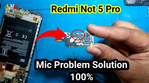 Redmi Note 5 Pro Mic Problem Mi Note 5 Pro Mic Jumper Redmi Mic Problem 100 Solution Youtube