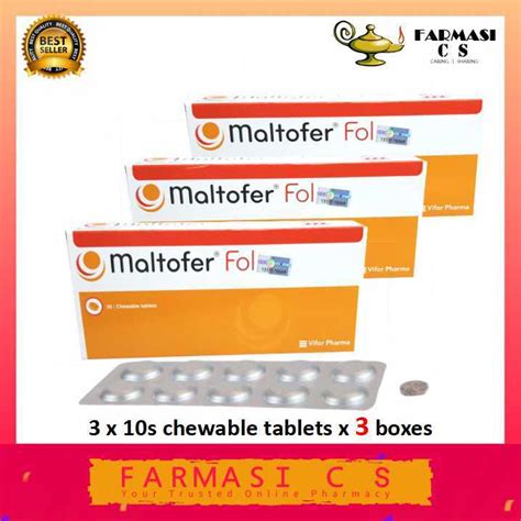 Maltofer Fol Oral Iron Chewable Tablets With Folic Acid 40 OFF