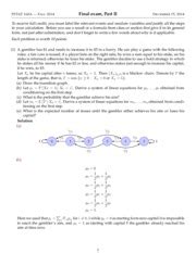 Final Ii Sol Final Exam Part Ii Pstat A Fall D Ecember