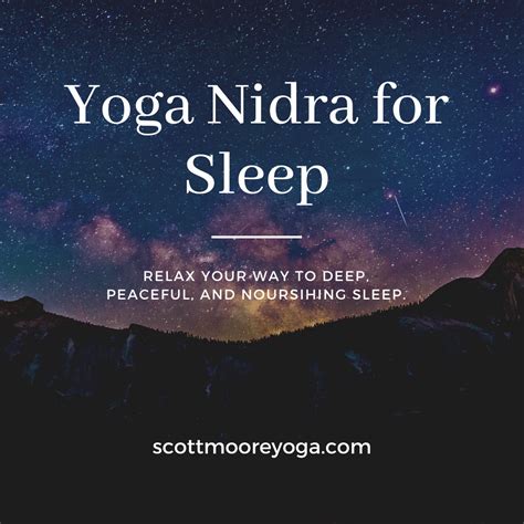 Yoga Nidra for Sleep | Scott Moore Yoga