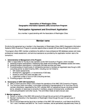 Fillable Online Geographic Information Systems Gis Consortium Program