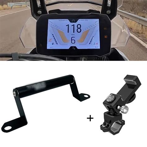 Motorcycle Mobile Phone Navigation Bracket Gps Plate Bracket For