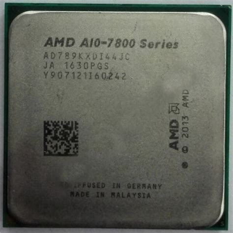 for Parts AMD A10-7890k A-series APU With Radeon R7 Graphics Fm2 ...