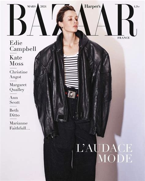 Harper S Bazaar France March Cover Harper S Bazaar France