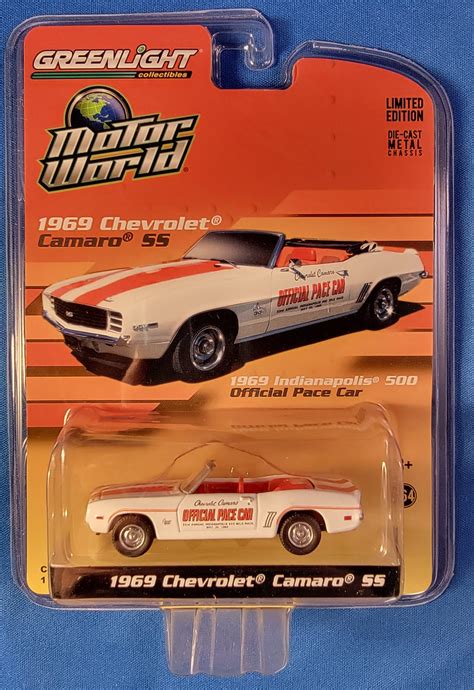 Chevrolet Camaro Ss Indy Pace Car Scale By Greenlight