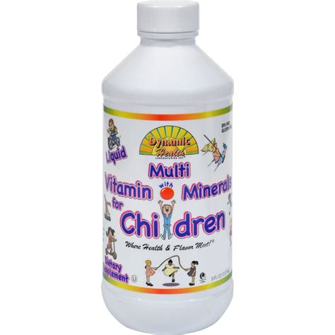 Dynamic Health Liquid Multivitamin W Minerals For Children Great