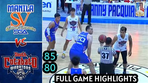 MPBL HIGHLIGHTS MANILA VS SOUTH COTABATO JULY 1 2024 Mpbl