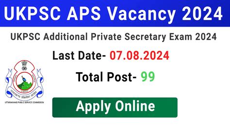 Ukpsc Aps Admit Card 2024 Download Released