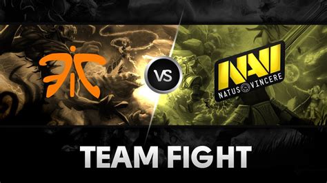 Long Team Fight By Na Vi Vs Fnatic Hyperx D L Western Challenge Youtube