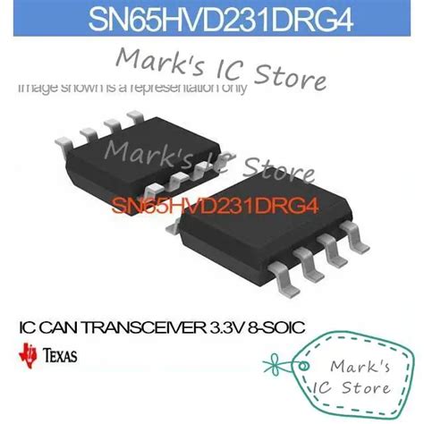 SN65HVD231DRG4 IC CAN TRANSCEIVER 3 3V 8 SOIC SN65HVD231DR 65HVD2