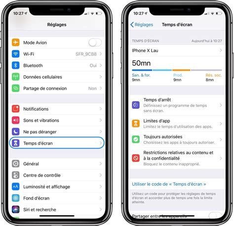 Temps D Cran Comment Fonctionne La Nouveaut Ios Qui Aide