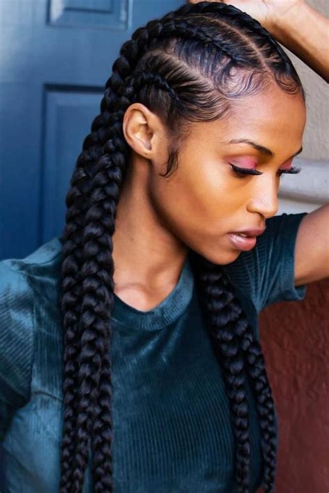 21 Protective Styles For Natural Hair Braids