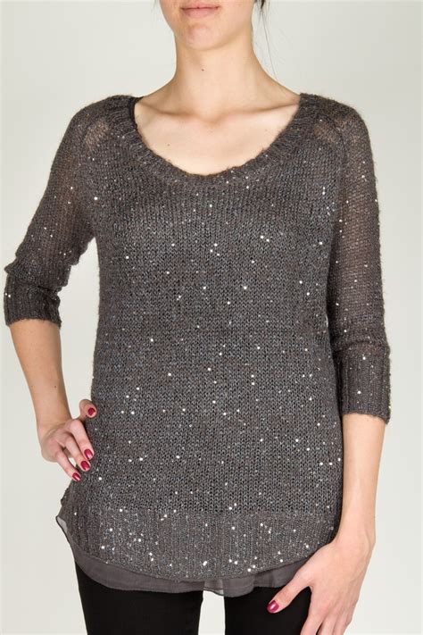 An Absolutely Stunning Sequinned Sweater For Fall 99 Sweaters Sequin Sweater Fashion