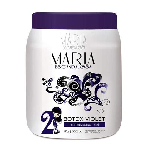 Botox Matizador Violet Beautox Maria Escandalosa 1 Kilo Shopee Brasil