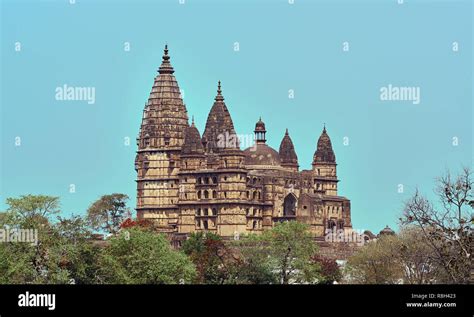 chaturbhuj temple  orchha  madhya pradesh india stock photo alamy