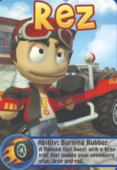 All Characters In Beach Buggy Racing With Abilities Powers