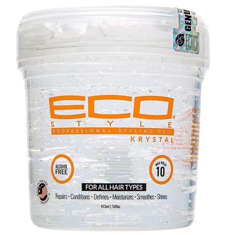 Eco Style Krystal Styling Gel 473ml Assim Do Meu Jeito