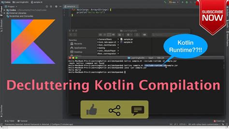 Decluttering Kotlin Compilation Kotlin Fundamentals Tutorial Part 2 Youtube