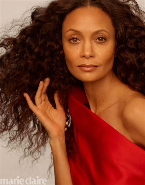 THANDIE NEWTON for Marie Claire Magazine, May 2019 – HawtCelebs