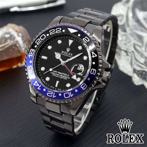 Jual Jam Tangan Pria Rolex Gmt Master Super Mewah Tersedia Merk Dan