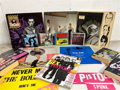 A Quantity Of LP Records Including Sex Pistols Spunk Sex Pistols