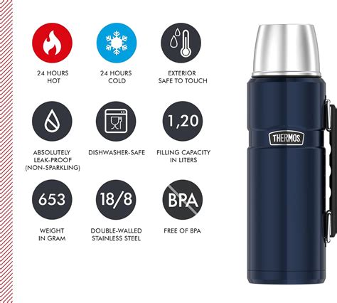 Thermos Inoxidable Rey Termo Con Asa Yaxa Guatemala