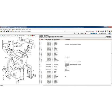 Agco Massey Ferguson Epc Europe Parts Catalog 082020