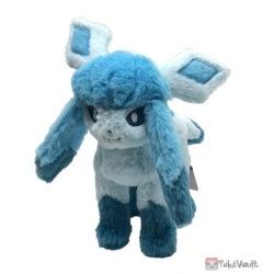 Pokemon 2022 Glaceon Takara Tomy Kuta Kuta Series Plush Toy Small Size