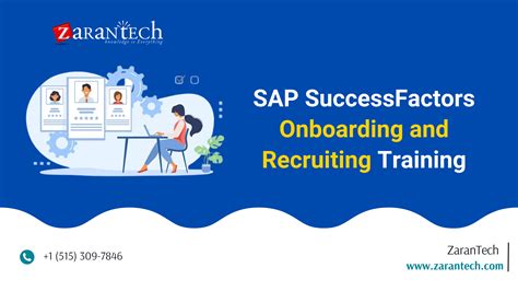 Sap Successfactors Onboarding And Recruiting Training Zarantech