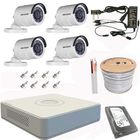 Hikvision HD TVI 4 Channel CCTV Kit SPECIAL Saunderson Security