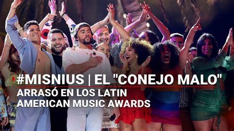 Bad Bunny Arrasa En Los Latin American Music Awards Y Se Lleva Once