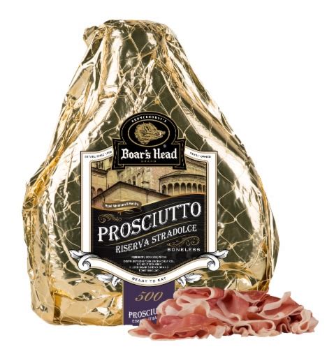 Boars Head Prosciutto Riserva Stradolce Lb Qfc