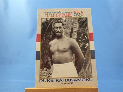 Duke Kahanamoku Impel US Olympicards Olympics 1991 20 Swimming Hawaii