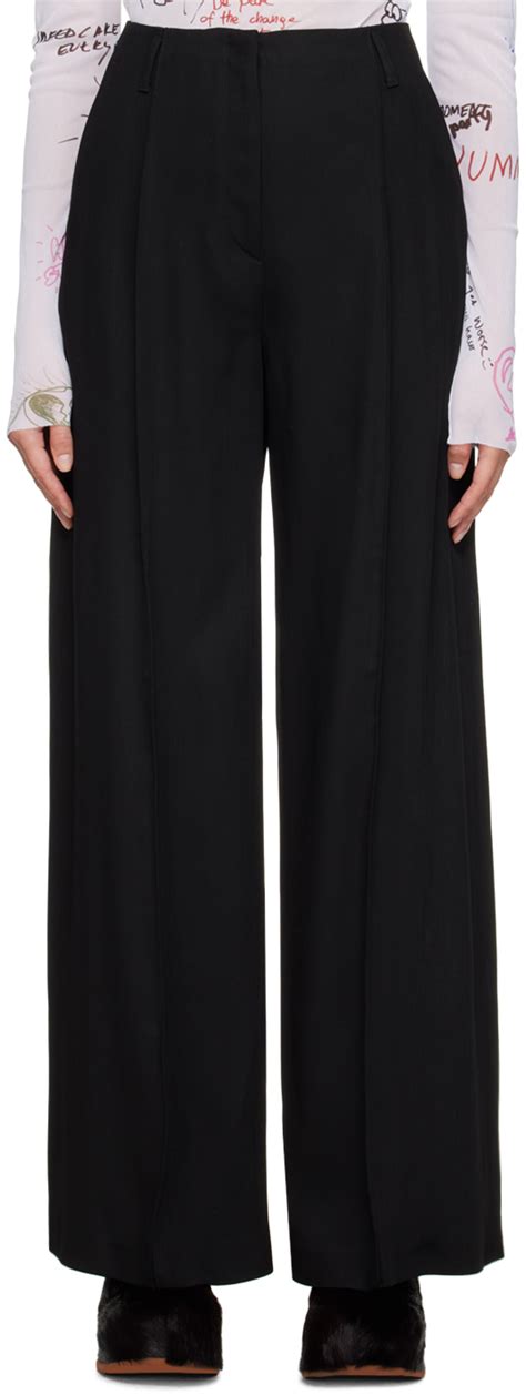 Acne Studios Pantalon Ajust Noir Ssense France