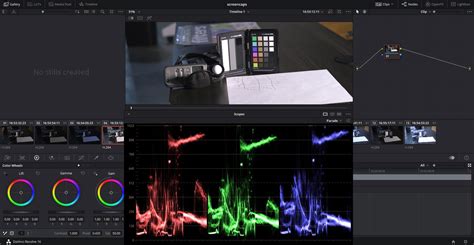 Figure 2 An RGB Parade Scope In DaVinci Resolve In 2021 Documentary