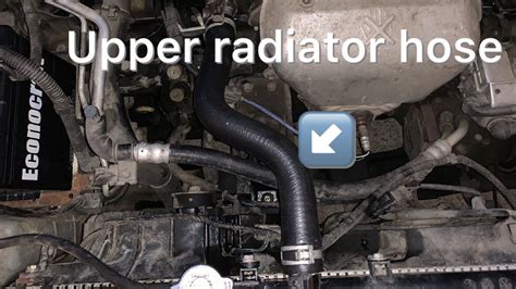 How To Replace A Upper Radiator Hose In A Honda Accord YouTube