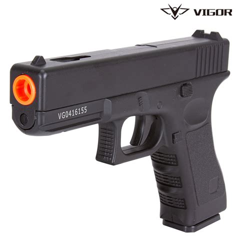 Pistola Airsoft Spring Vg Gk V Full Metal Mm Vigor Pesca E