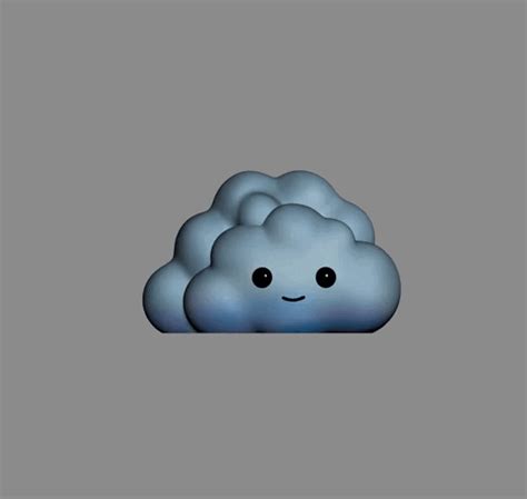 Stl File Cute 3d Cloud ☁️・3d Print Object To Download・cults