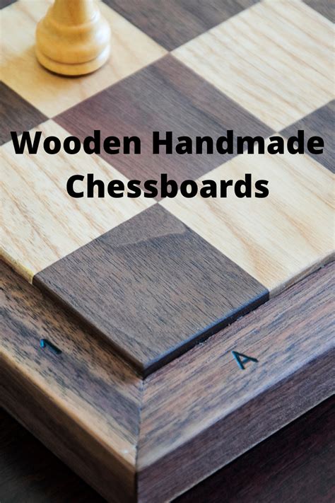 Handmade Wooden Chess Board Walnut and Chestnut Wood Custom - Etsy ...