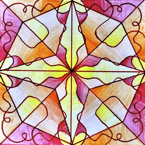 Disegni In Simmetria Radiale Symmetry Art Art Lessons Symmetry | Porn ...