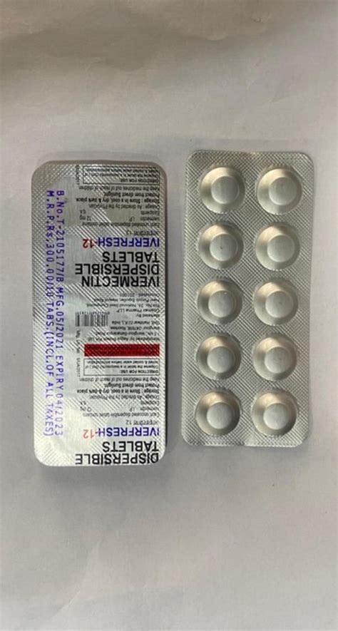 Iverfresh Ivermectin Mg Tablet At Rs Strip Of Tablets In