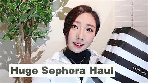 Sephora八折开箱 种草清单 八折买了什么 Huge Sephora Haul Sephora 20 Off Haul