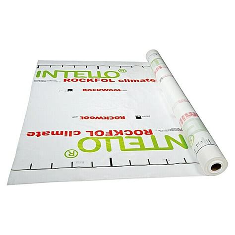 Rockwool Rockfol Dampfbremsfolie Intello Climate Plus 75 m² Polypropylen