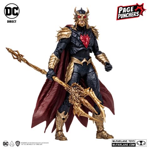 Ocean Master Figure With Aquaman Comic Page Punchers