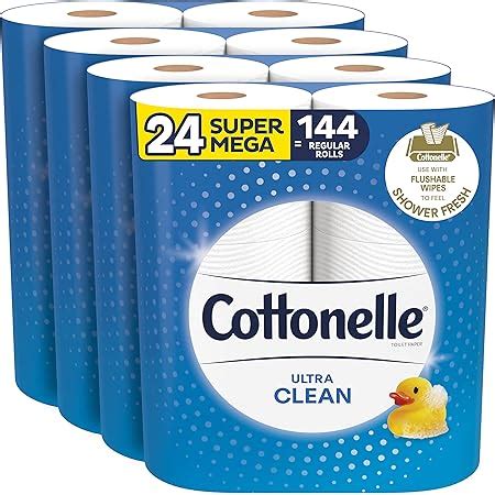 Amazon.com: Cottonelle CleanCare Family Roll Toilet Paper (Pack of 36 ...