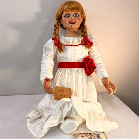 LARGE SCARY ANNABELLE DOLL HORROR MOVIE CHARACTER | EstateSales.org