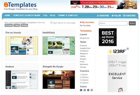 situs  template blog bintang inspirasi