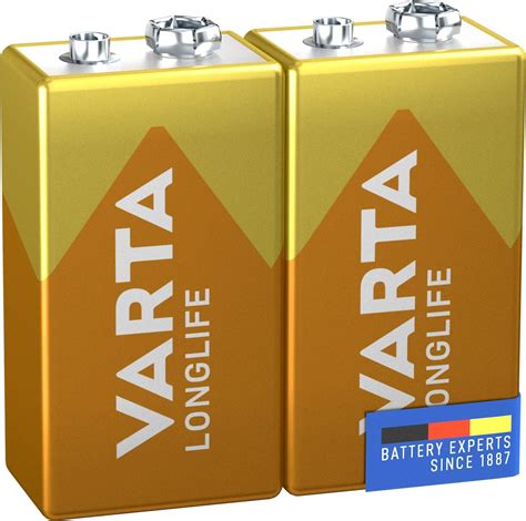 Varta Batterien V Blockbatterie St Ck Longlife Alkaline