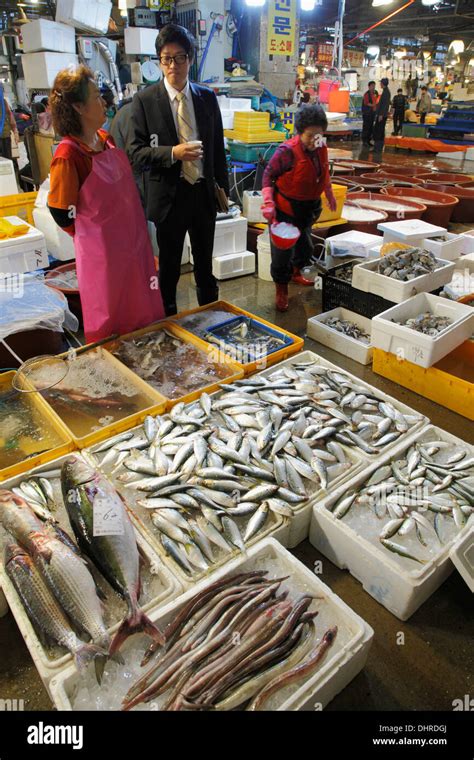 Seoul Fischmarkt Fotos Und Bildmaterial In Hoher Aufl Sung Alamy