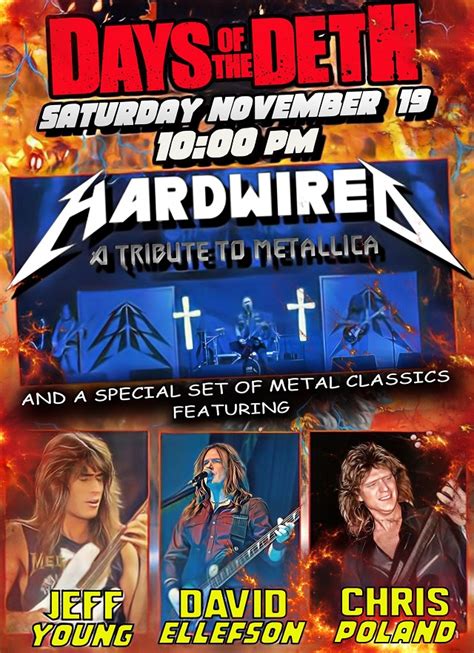 Kings Of Thrash Feat David Ellefson Jeff Young Chris Poland Perform